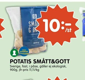 Tempo Potatis smått&gott erbjuda
