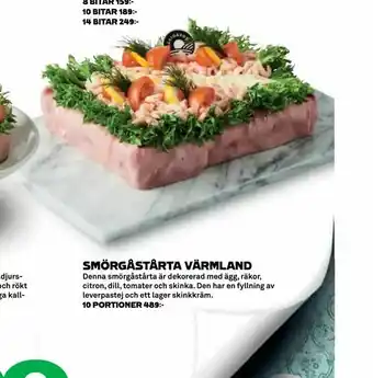 Coop Forum Smörgåstårta värmland erbjuda