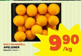 Coop Apelsiner erbjuda