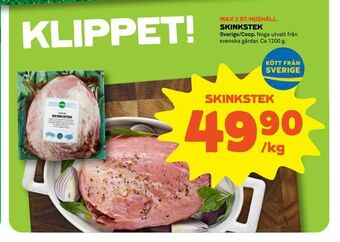 Stora Coop Skinkstek erbjuda