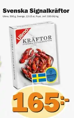 Pekås Ullmo Svenska Signalkräftor erbjuda
