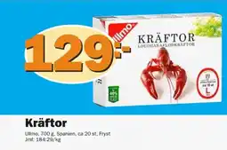 Pekås Ullmo Kräftor erbjuda