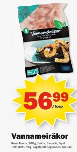 Pekås Vannameiräkor erbjuda