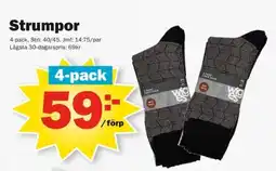 Pekås Strumpor erbjuda