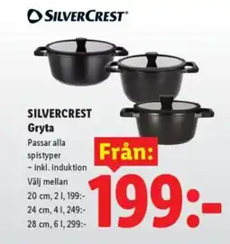 Lidl SILVERCREST Gryta erbjuda