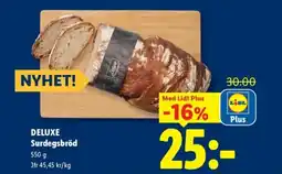 Lidl DELUXE Surdegsbröd erbjuda