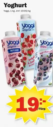 Pekås Yoghurt erbjuda