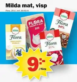 Pekås Milda mat, visp erbjuda