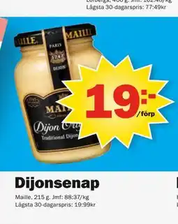 Pekås Dijonsenap erbjuda