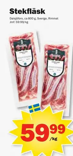 Pekås Stekfläsk erbjuda