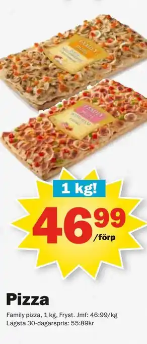 Pekås Pizza erbjuda