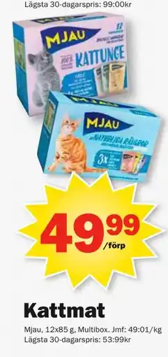 Pekås Kattmat erbjuda