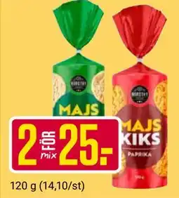 ÖoB MAJS / MAJS KIKS erbjuda