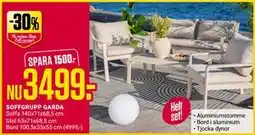 ÖoB SOFFGRUPP GARDA erbjuda