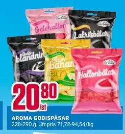 ÖoB AROMA GODISPÅSAR erbjuda