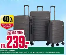 ÖoB RESVÄSKA GRANKA erbjuda