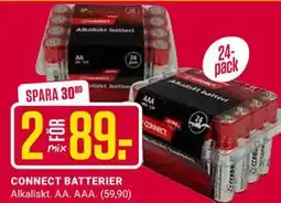 ÖoB CONNECT BATTERIER erbjuda