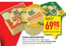 Willys FAMILJEFAVORITER, Medlemspris erbjuda