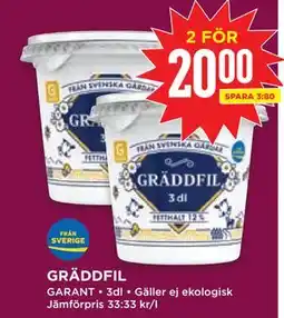 Willys GRÄDDFIL erbjuda