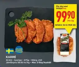 Willys KARRÉ, Medlemspris erbjuda
