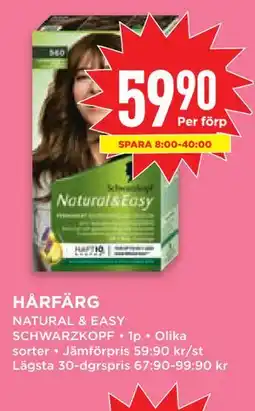 Willys HÅRFÄRG erbjuda