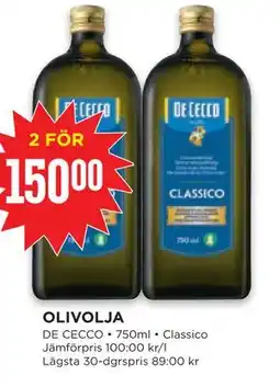 Willys OLIVOLJA erbjuda