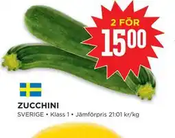 Willys ZUCCHINI erbjuda