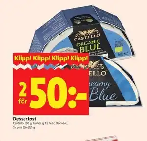 ICA Kvantum Dessertost erbjuda