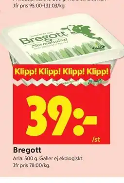 ICA Kvantum Bregott erbjuda