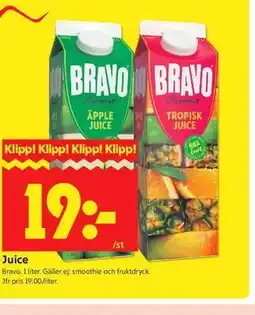 ICA Kvantum Juice erbjuda