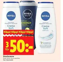 ICA Kvantum Duschcreme erbjuda