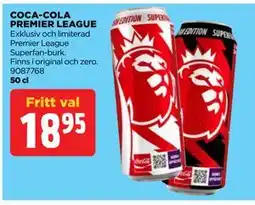 Jem&Fix COCA-COLA PREMIER LEAGUE erbjuda