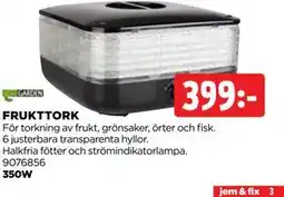 Jem&Fix FRUKTTORK erbjuda