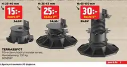 Jem&Fix TERRASSFOT erbjuda