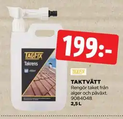 Jem&Fix TAKTVÄTT erbjuda