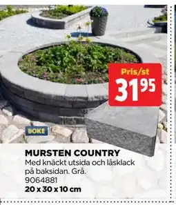 Jem&Fix MURSTEN COUNTRY erbjuda