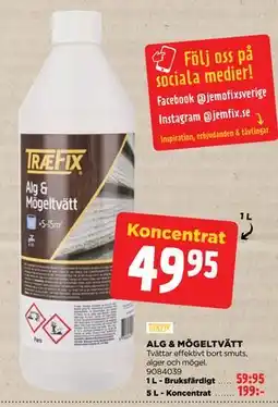 Jem&Fix ALG & MÖGELTVÄTT erbjuda