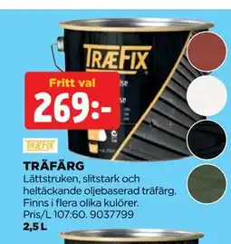 Jem&Fix TRÄFÄRG erbjuda