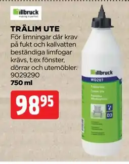 Jem&Fix TRÄLIM UTE erbjuda