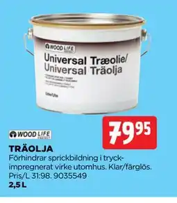 Jem&Fix TRÄOLJA erbjuda