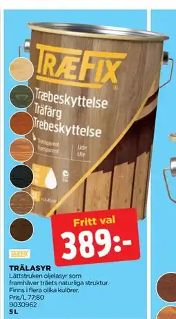 Jem&Fix TRÄLASYR erbjuda