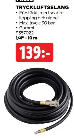 Jem&Fix TRYCKLUFTSSLANG erbjuda