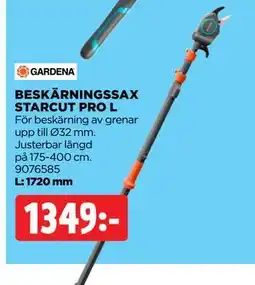 Jem&Fix BESKÄRNINGSSAX STARCUT PRO L erbjuda
