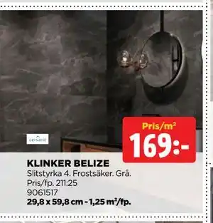Jem&Fix KLINKER BELIZE erbjuda