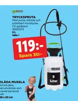 Jem&Fix GARDEN TRYCKSPRUTA erbjuda