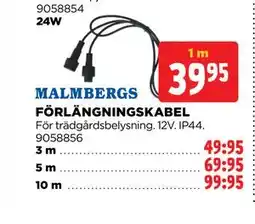 Jem&Fix MALMBERGS FÖRLÄNGNINGSKABEL erbjuda
