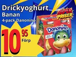 Supergrossen Drickyoghurt erbjuda