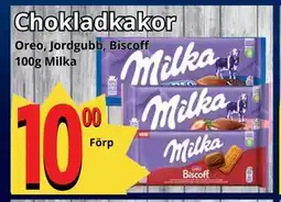 Supergrossen Chokladkakor erbjuda