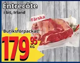 Supergrossen Entrecôte erbjuda