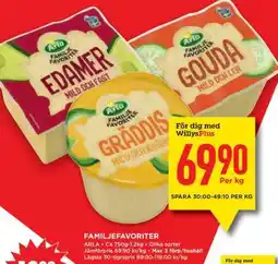 Willys Hemma FAMILJEFAVORITER erbjuda